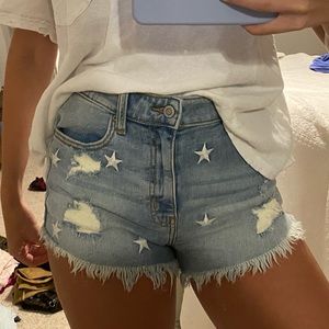 Star Jean Shorts - Eunina